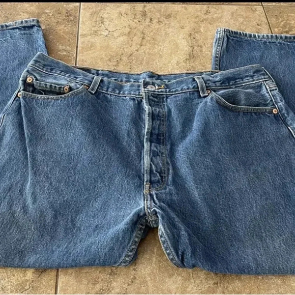 Levi's Vintage 501 XX Jeans Men's 44x30 Straight Leg Button Fly Fit 40X29 - Picture 3 of 6